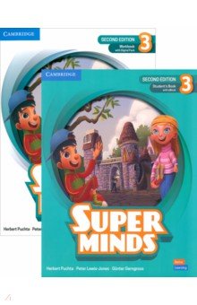 Super Minds. 2nd Edition. Level 3. Student's Book + Workbook