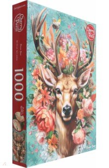 Puzzle-1000 Цветочный олень Puzzle-1000 Цветочный олень