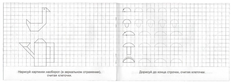 Рисунок по клеточкам образец Рисунок по клеточкам образец