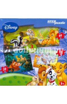 Step Puzzle 3  1 "Animal Friends" (92401)