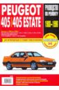 Peugeot 405/405 Estate: Руководство по эксплуатации, техническому обслуживанию и ремонту