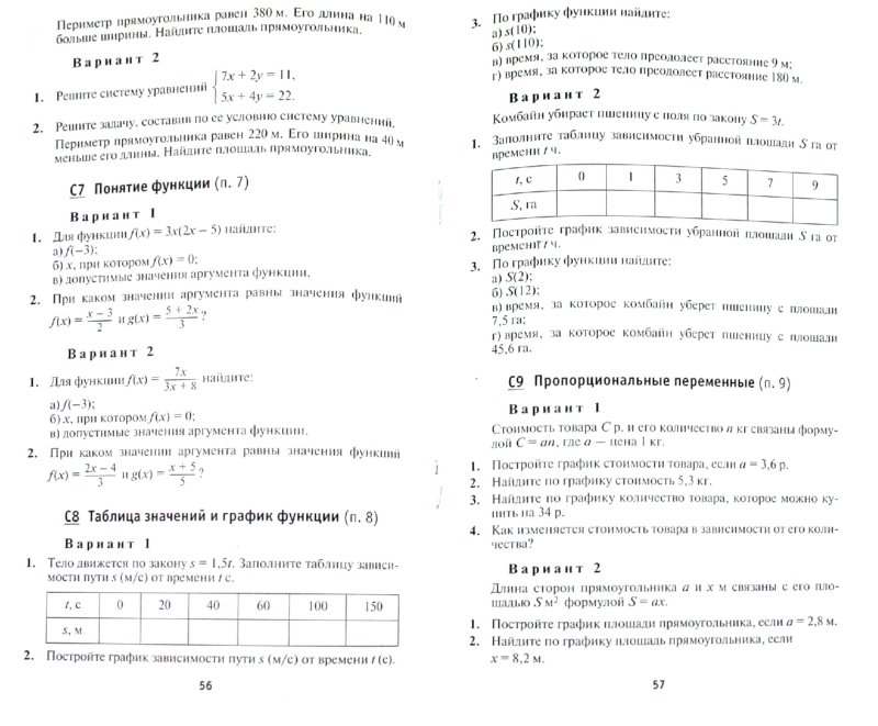 Алгебра. 7 класс. Дидактические материалы к уч. Г. К. Муравина, К. С ...