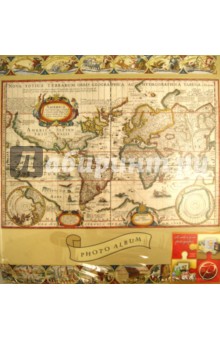   "Antique Map" (8668 LM-4R500RB)