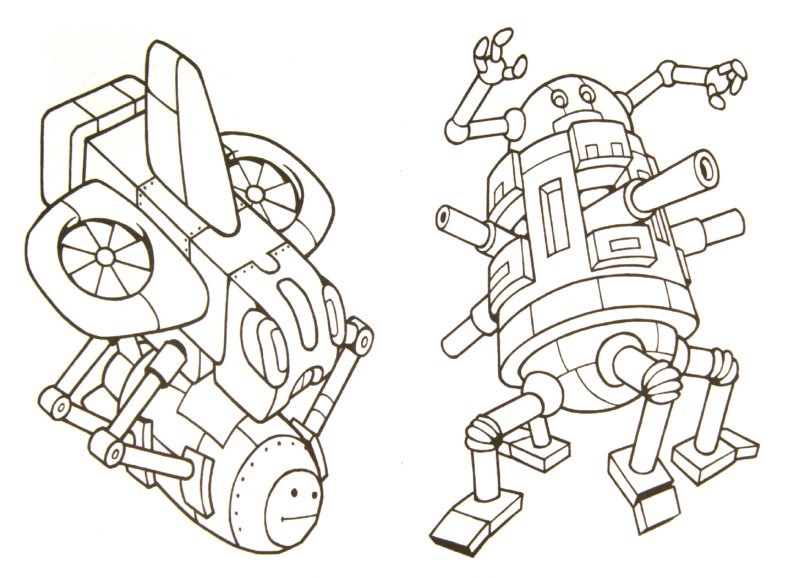 Роботы-воины. Раскраска - Издательство Альфа-книга