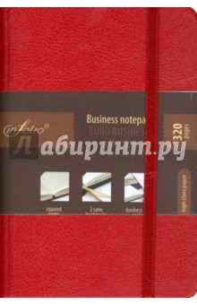  - In Folio "Euro Business"   (red) (1032)