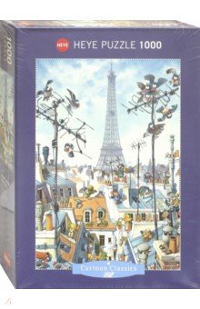  Puzzle-1000 "Эйфелева башня" Loup (29358)