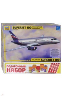 Региональный пассажирский авиалайнер "Суперджет 100" (7009 П)