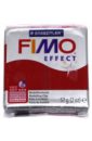  FIMO Effect полимерная глина, 56 гр., цвет красный металлик (8020-202)