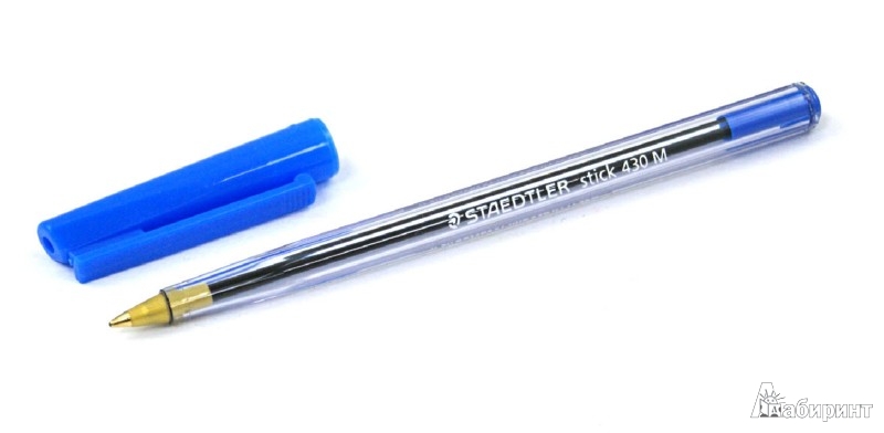 Шариковая ручка "Stick", M 0,5 мм, цвет синий (430M-302) - Издательство ...