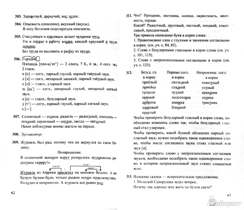 Учебник Русский Язык 6 Класс Разумовская №307 №308