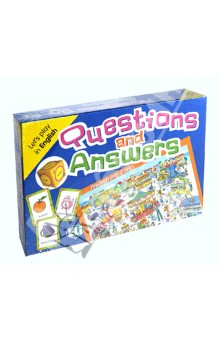 Настольная игра GAMES: QUESTIONS AND ANSWERS (Level: A2-B1) Набор из 66 карточек