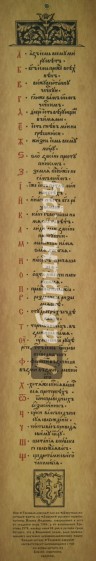 Молитвенная азбука (плакат)