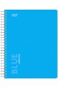  Тетрадь 96 листов, клетка "Blue" с пластиковой линейкой-разделителем (83318)