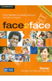 Redston Chris, Ackroyd Sarah, Cunningham Gillie Face2Face 2Edition Starter Testmaker CD-ROM + Audio CD