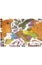 Настольная игра Карта Европы. Пазл магнитный