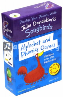 Donaldson Julia Songbirds Alphabet and Phonics Games Flashcards