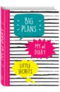  My 1 Diary. Big Plans. Little Secrets