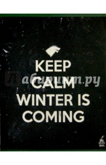   "KEEP CALM and WINTER IS COMING", 48 ,   (FB05)