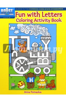 Pomaska Anna Fun with Letters Coloring Activity Book