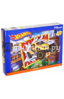  Step Puzzle-104 "Hot Wheels" (Mattel) (82148)