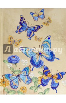 Записная книжка "Notebook. Цветы и бабочки" . 80 листов. А 6 (42722)