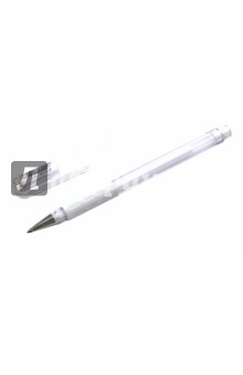 Ручка гелевая игловидная (белая, 0, 8 мм) (PK118-LW)