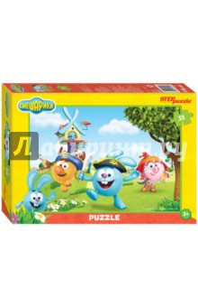 Step Puzzle-35 "Смешарики" (91146)