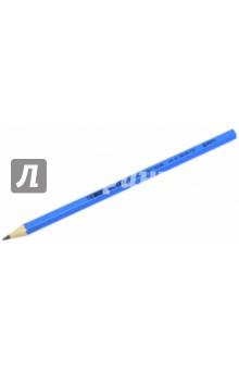 Карандаш чернографитный "Wopex" (HB, цвет корпуса голубой неон) (180 HB-F30)