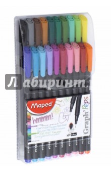 Капиллярные ручки "Graph Peps" (20 цветов) (749151)