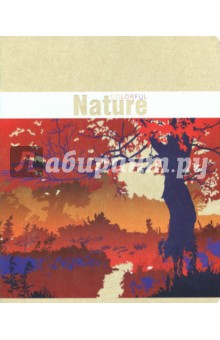 Тетрадь 48 листов, Природа в красках, клетка (29773)