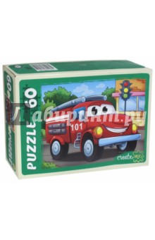 Puzzle-60 "Пожарная машинка" (У 60-7215)