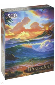 Puzzle-500 Закат для влюблённых (в) (ALPZ500-7700)