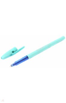 Ручка шариковая "Liner Pastel""808 F" (бирюзовый корпус, синяя) (808FP/41-1)