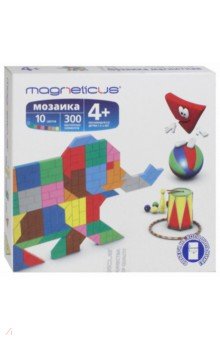 Мягкая магнитная мозаика "Слон" (300 элементов, 10 цветов) (MM-010)