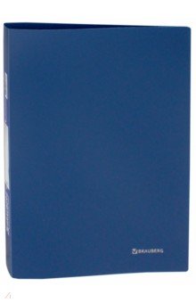 Папка с металлическим скоросшивателем (А 4, синяя) (221633)