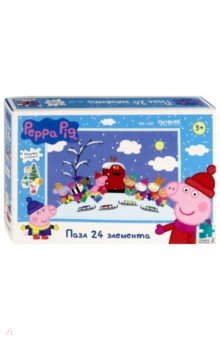 Пазл-24 "Peppa Pig. Дорогой Дед Мороз!"(04305)