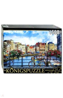 Puzzle-1500 "Нидерланды. Амстердам" (ГИК 1500-8479)