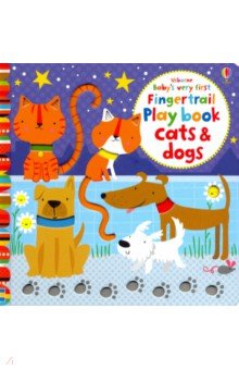 Baby's Very First Fingertrail Play Book Cats&Dogs