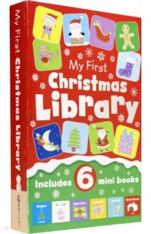 My First Little Christmas Library (6-mini book set)