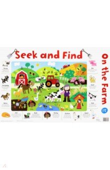 Seek and Find: On the Farm (laminated, 520x760mm)