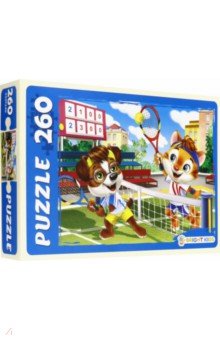 Puzzle-260 "Bright Kids. Игра в теннис" (П 260-6796)