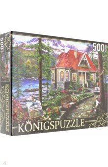 Puzzle-500 "Домик в горах" (ХК 500-6317)