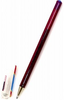 Ручка гелевая с двухцветными чернилами "Hybrid Dual Metallic" (1. 0 мм, розовый + синий) (K110-DCPX)