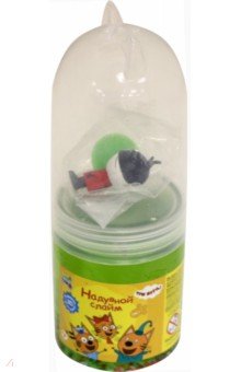 Слайм надувной 3 Кота с фигуркой 140 г со звездочками, в ассортименте (Т18369) Слайм надувной 3 Кота с фигуркой 140 г со звездочками, в ассортименте (Т18369)