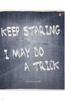 Тетрадь Джинса New, А5+, 48 листов, клетка, в ассортименте Тетрадь Джинса New, А5+, 48 листов, клетка, в ассортименте