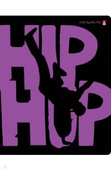 Тетрадь Hip-Hop, А5+, 48 листов, клетка, в ассортименте Тетрадь Hip-Hop, А5+, 48 листов, клетка, в ассортименте