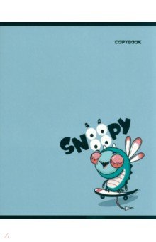 Тетрадь Снуууупи, 48 листов, клетка, в ассортименте Тетрадь Снуууупи, 48 листов, клетка, в ассортименте