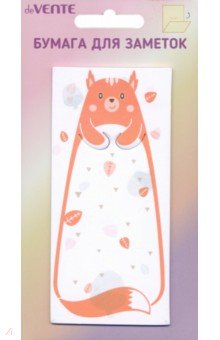 Блок для записей самоклеящийся Funny animals 3, 20 листов, в ассортименте Блок для записей самоклеящийся Funny animals 3, 20 листов, в ассортименте