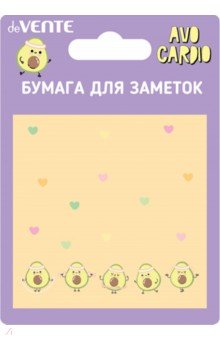 Клейкая бумага для заметок Avocado, 30 листов, в ассортименте Клейкая бумага для заметок Avocado, 30 листов, в ассортименте