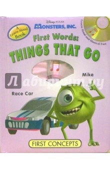 Monsters, Inc. First Words: Things That Go (+ CD)